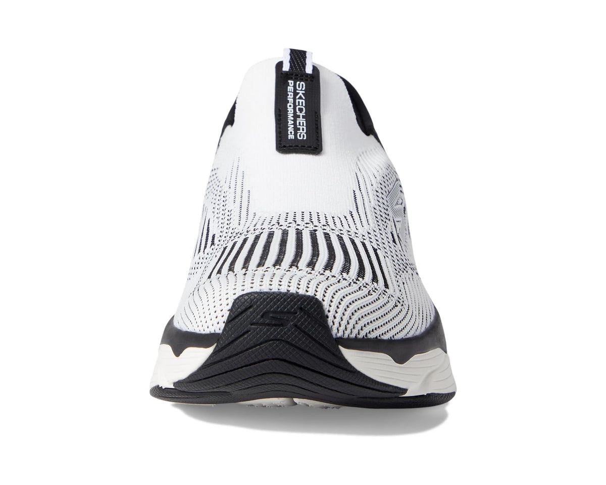 Men's SKECHERS Max Cushioning Elite Advantageous Hands Free Slip-Ins White/Black