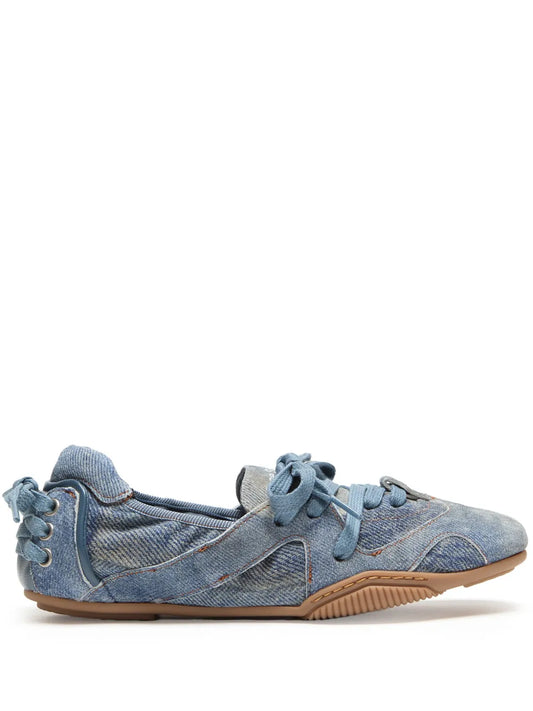Acne Studios Rear Drawstring Detailing Trainers