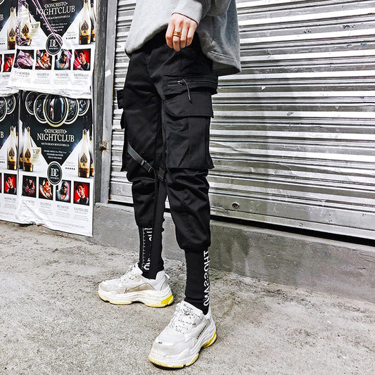 students''straight-bottomed ins pants
